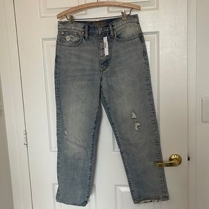 J.Crew point sur denim NWT